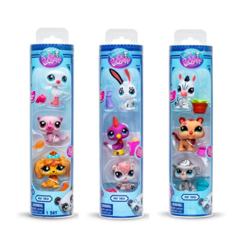 Littlest Pet Shop Zestaw 3 figurek seria 2 mix
